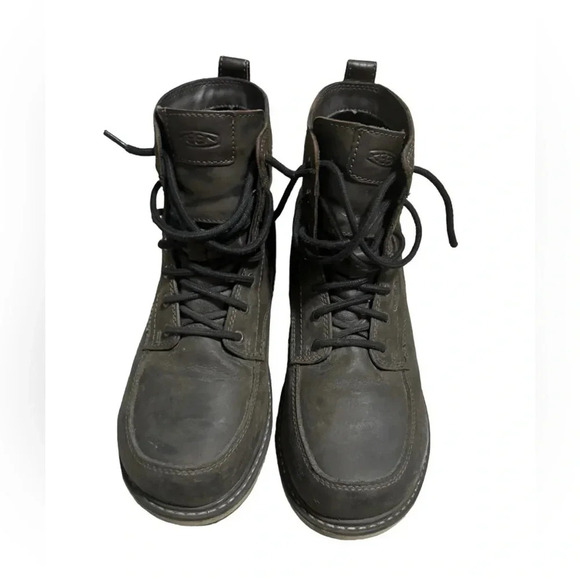 🥾 KEEN Men’s San Jose 6” Waterproof Aluminum Toe Work‎ Boots Brown Sz 10 🥾 - Picture 1 of 7